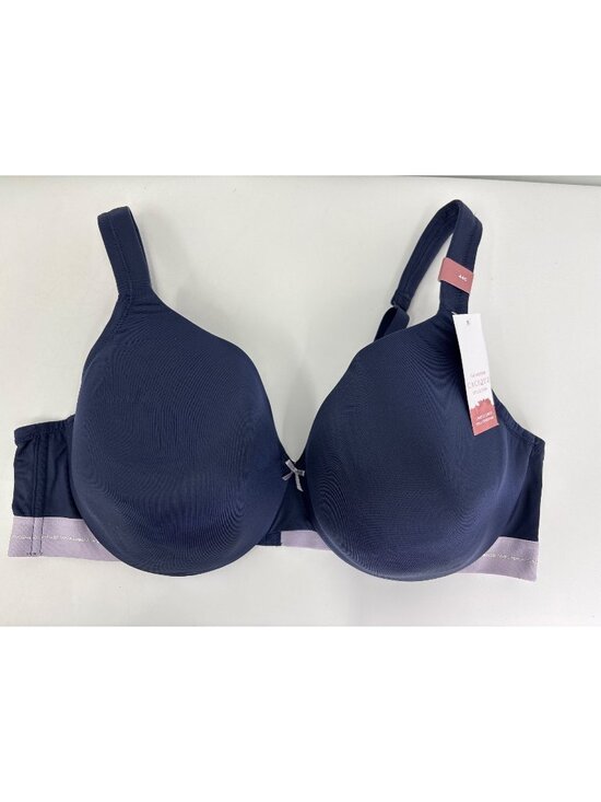 Cacique Other - Cacique Lane Bryant Lightly Lined Balconette Underwire Bra Navy Blue 44C NEW